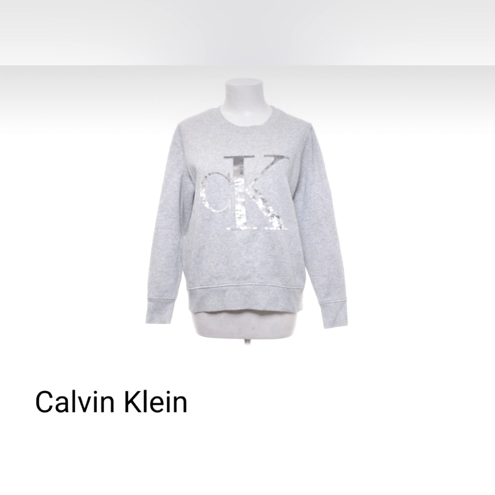Calvin Klein Jeans Grey Crewneck Sweater Size XS